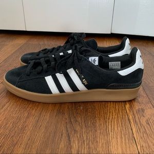 Adidas Campus ADV Black Sneakers Size 10.5 Mens